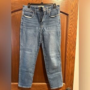 Madewell stovepipe Jean